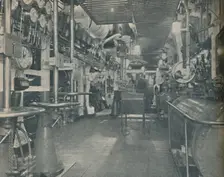 Forward Engine-Room of the Empress of Britain, with control platform 1936
