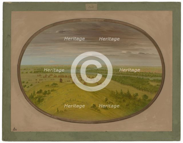 Fort Union, 1861/1869. Creator: George Catlin.