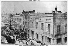 Fort Vigilant, Sacramento, California, 1856 (1937).Artist: Britton & Rey