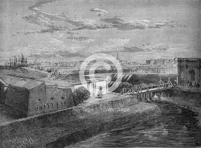 'Fort William', c1880. Artist: Richard Principal Leitch.