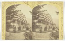 Fort William Henry Hotel, from East, Lake George, N.Y., late 19th century. Creator: A. Orr & Son
