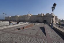 Fort and Harbour, Alexandria, Egypt, 2007. Creator: Ethel Davies