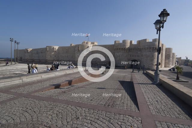 Fort and Harbour, Alexandria, Egypt, 2007. Creator: Ethel Davies.