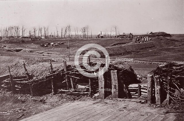 Fort Beauregard, Manassas, VA, 1861-65. Creator: Andrew Joseph Russell.