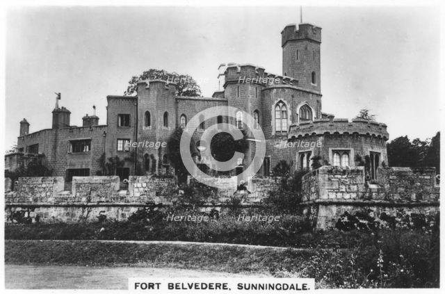 Fort Belvedere, Sunningdale, 1936. Artist: Unknown