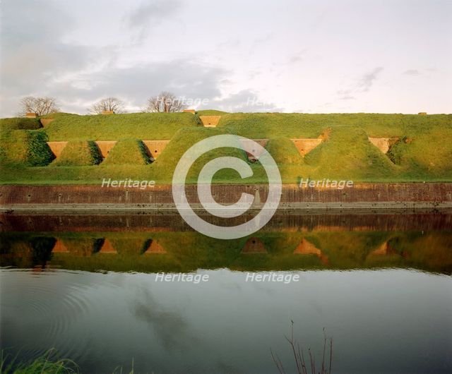 Fort Brockhurst, Gunners Way, Gosport, Hampshire, 2000. Artist: P Williams