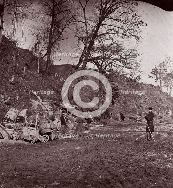 Fort Brady, Virginia, 1861-65. Creator: Andrew Joseph Russell.