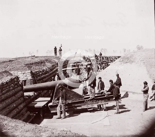 Fort Brady, Virginia, 1861-65. Creator: Andrew Joseph Russell.