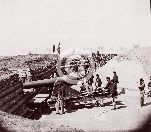 Fort Brady, Virginia, 1861-65. Creator: Andrew Joseph Russell.