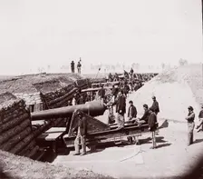 Fort Brady, Virginia, 1861-65. Creator: Andrew Joseph Russell