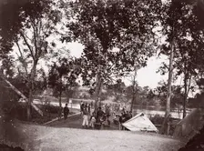 Fort Brady, James River, 1864. Creator: Andrew Joseph Russell