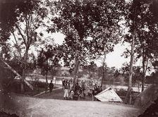 Fort Brady, James River, 1864. Creator: Andrew Joseph Russell