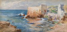Fort by the sea, 1906. Creator: Felicián Moczik