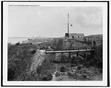 Fort Charlotte, Nassau, Bahama Islds., c1901. Creator: William H. Jackson