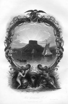 Fort Connanicut, Rhode Island, 1855