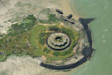 Fort Darnet, part of the defences for the naval dockyard at Chatham, Medway, 2024. Creator: Damian Grady