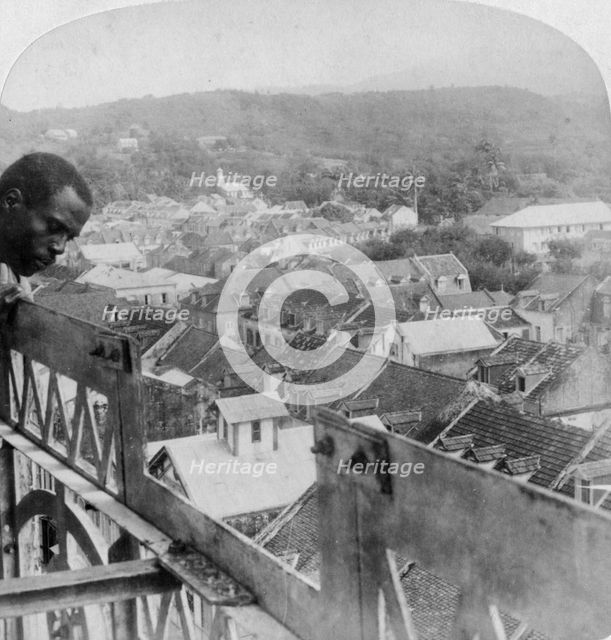 Fort-de-France, Martinique, 1902.Artist: Underwood & Underwood