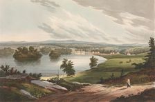 Fort Edward (No. 10 of The Hudson River Portfolio), 1822-23. Creator: John Hill