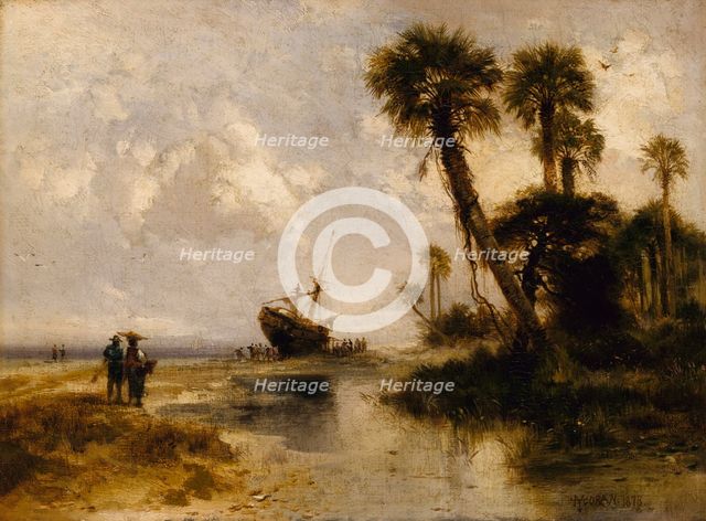 Fort George Island, Florida, 1878. Creator: Thomas Moran.