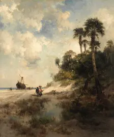 Fort George Island, Florida, 1878. Creator: Thomas Moran (American, 1837-1926)