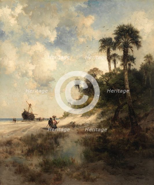 Fort George Island, Florida, 1878. Creator: Thomas Moran (American, 1837-1926).
