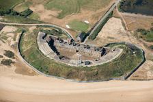Fort Gilkicker, a semi-circular casemated coastal battery, Gosport, Hampshire, 2018. Creator: Historic England