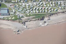 Fort Godwin coastal battery, Kilnsea, East Riding of Yorkshire, 2016. Creator: Dave MacLeod
