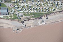 Fort Godwin coastal battery, Kilnsea, East Riding of Yorkshire, 2016. Creator: Dave MacLeod