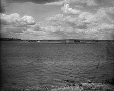 Fort Gorges in harbor, Portland, Me., c1900. Creator: Unknown