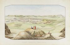 Fort Keogh, Montana Territory, ca. 1877-1881. Creator: Hermann Stieffel