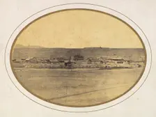 Fort Laramie, Wyoming, ca. 1866. Creator: Attributed to Ridgway Glover (