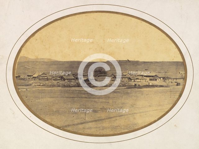 Fort Laramie, Wyoming, ca. 1866. Creator: Attributed to Ridgway Glover (.