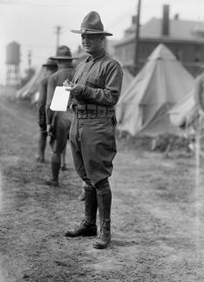 Fort McHenry, C.H. Williams, 1917. Creator: Harris & Ewing