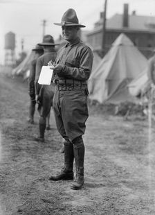Fort McHenry, C.H. Williams, 1917. Creator: Harris & Ewing