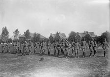 Fort McHenry - Groups, 1917. Creator: Harris & Ewing