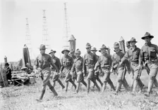 Fort McHenry - Groups, 1917. Creator: Harris & Ewing