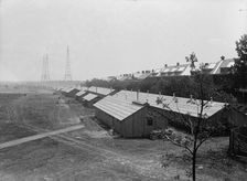 Fort McHenry - Groups, 1917. Creator: Harris & Ewing