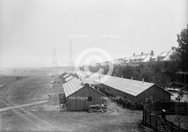 Fort McHenry - Groups, 1917. Creator: Harris & Ewing.