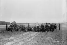 Fort McHenry - Groups, 1917. Creator: Harris & Ewing