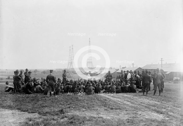 Fort McHenry - Groups, 1917. Creator: Harris & Ewing.