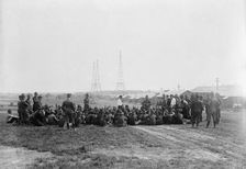 Fort McHenry - Groups, 1917. Creator: Harris & Ewing