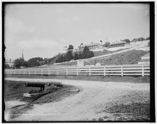 Fort Mackinac, Mackinac Island, Mich., between 1890 and 1901. Creator: Unknown