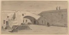 Fort Marion, Florida, c. 1874. Creator: James Wells Champney