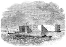 Fort Montgomery, at Rowse's Point, Lake Champlain, 1861. Creator: Unknown