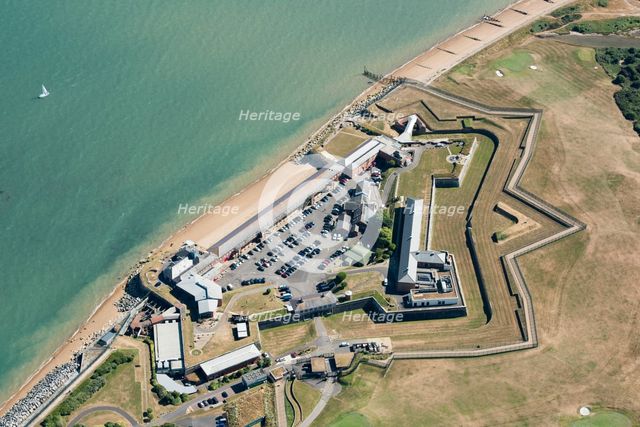 Fort Monckton, a bastioned artillery fort, Gosport, Hampshire, 2018. Creator: Historic England.