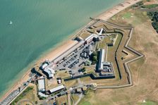 Fort Monckton, a bastioned artillery fort, Gosport, Hampshire, 2018. Creator: Historic England