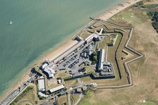 Fort Monckton, a bastioned artillery fort, Gosport, Hampshire, 2018. Creator: Historic England