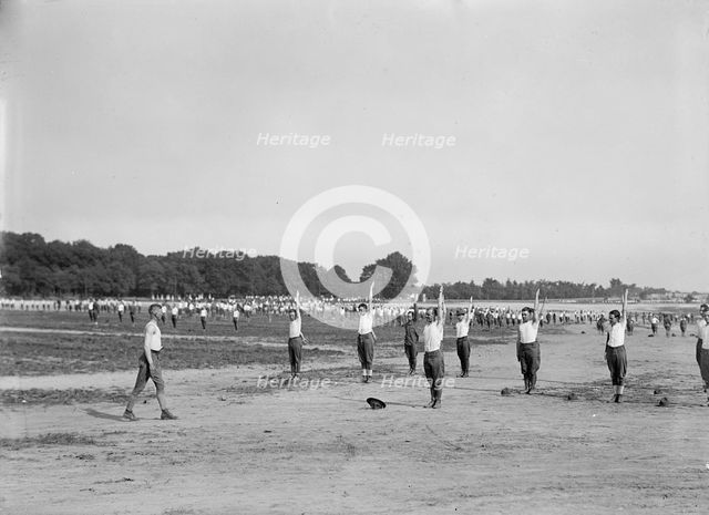 Fort Myer Officers Training Camp, 1917. Creator: Harris & Ewing.
