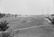 Fort Myer Officers Training Camp, 1917. Creator: Harris & Ewing
