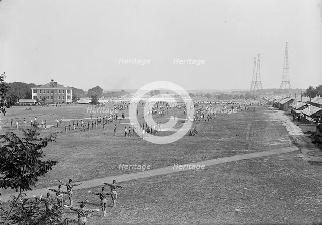 Fort Myer Officers Training Camp, 1917. Creator: Harris & Ewing.